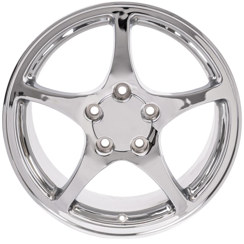 17" Replica Wheel CV05 Fits Chevrolet Corvette - C5- Design One-Image-4