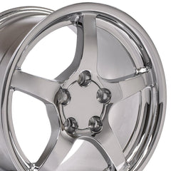18" Replica Wheel CV05 Fits Chevrolet Corvette - C5- Design Four-Image-3