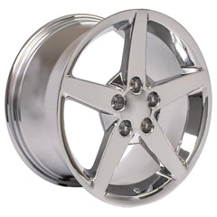 17" Replica Wheel CV06 Fits Chevrolet Corvette - C6- Design Two-Image-2