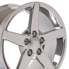 17" Replica Wheel CV06 Fits Chevrolet Corvette - C6- Design Two-Image-3