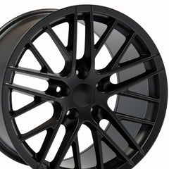 17" Replica Wheel CV08A Fits Chevrolet Corvette - C6 ZR1- Design One-Image-2