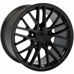 17" Replica Wheel CV08A Fits Chevrolet Corvette - C6 ZR1- Design One-Image-3