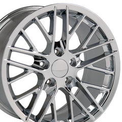 17" Replica Wheel CV08A Fits Chevrolet Corvette - C6 ZR1- Design Three-Image-2