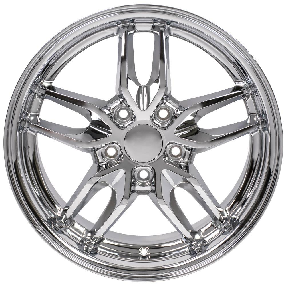 17" Replica Wheel CV18A Fits Chevrolet Corvette - C7 Stingray- Design One-Image-1