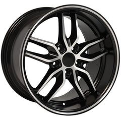 17" Replica Wheel CV18A Fits Chevrolet Corvette - C7 Stingray- Design Two-Image-3