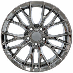 18" Replica Wheel CV22 Fits Chevrolet Corvette - C7 Z06- Design Six-Image-1