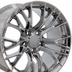 18" Replica Wheel CV22 Fits Chevrolet Corvette - C7 Z06- Design Six-Image-2