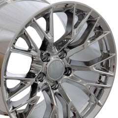 18" Replica Wheel CV22 Fits Chevrolet Corvette - C7 Z06- Design Six-Image-3