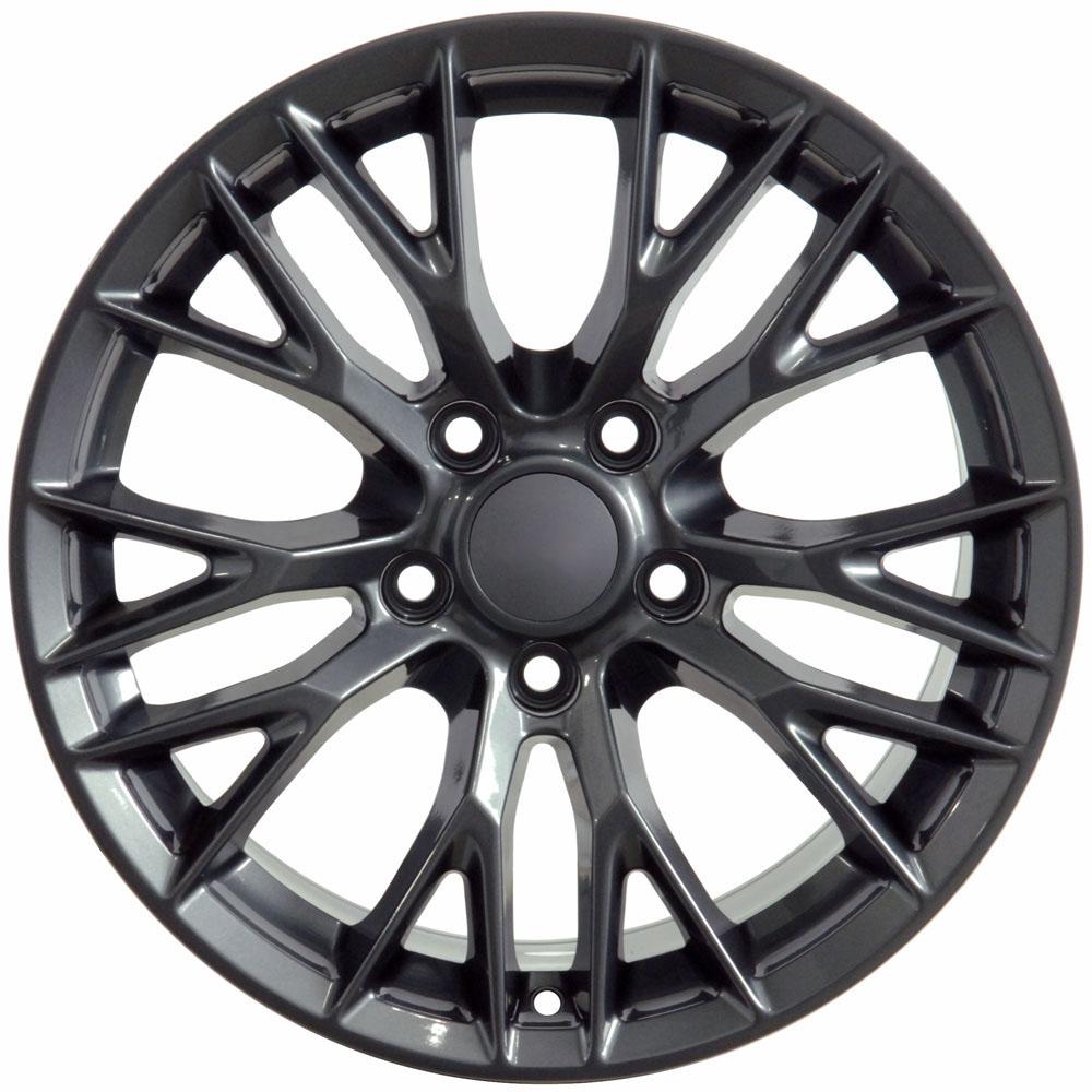 19" Replica Wheel CV22 Fits Chevrolet Corvette - C7 Z06- Design Two-Image-1