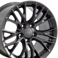 19" Replica Wheel CV22 Fits Chevrolet Corvette - C7 Z06- Design Two-Image-2