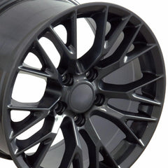 18" Replica Wheel CV22 Fits Chevrolet Corvette - C7 Z06- Design Four-Image-3