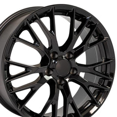 19" Replica Wheel CV22 Fits Chevrolet Corvette - C7 Z06- Design Four-Image-3