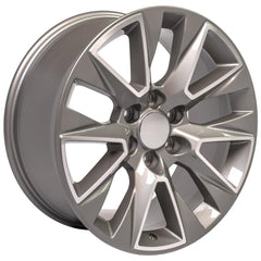 20" Replica Wheel CV26 Fits Chevrolet Silverado LTZ- Design Two-Image-2