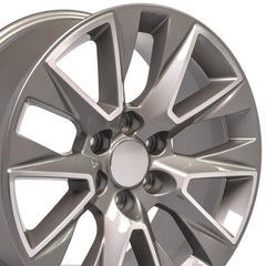 20" Replica Wheel CV26 Fits Chevrolet Silverado LTZ- Design Two-Image-3