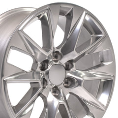 20" Replica Wheel CV26 Fits Chevrolet Silverado LTZ- Design One-Image-3