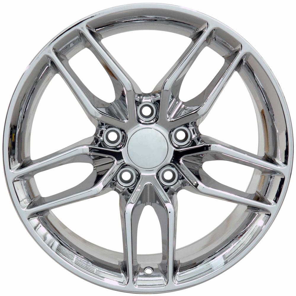 17" Replica Wheel CV27A Fits Chevrolet Corvette - C7 Stingray- Design Two-Image-1