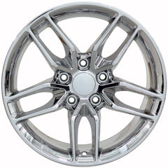 17" Replica Wheel CV27A Fits Chevrolet Corvette - C7 Stingray- Design Two-Image-1