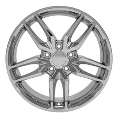 18" Replica Wheel CV27B Fits Chevrolet Corvette - C7 Stingray- Design Two-Image-1