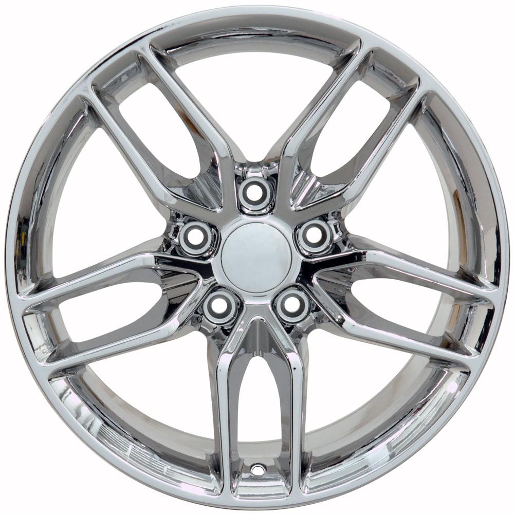 19" Replica Wheel CV27B Fits Chevrolet Corvette - C7 Stingray- Design Two-Image-1
