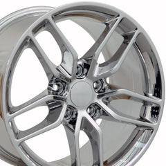 19" Replica Wheel CV27B Fits Chevrolet Corvette - C7 Stingray- Design Two-Image-3