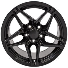 17" Replica Wheel CV31 Fits Chevrolet Corvette - C7 ZR1- Design Three-Image-1