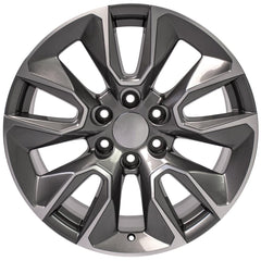 20" Replica Wheel CV32 Fits Chevrolet Silverado- Design Three-Image-1