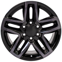 18" Replica Wheel CV34 Fits Chevrolet Silverado- Design Three-Image-1