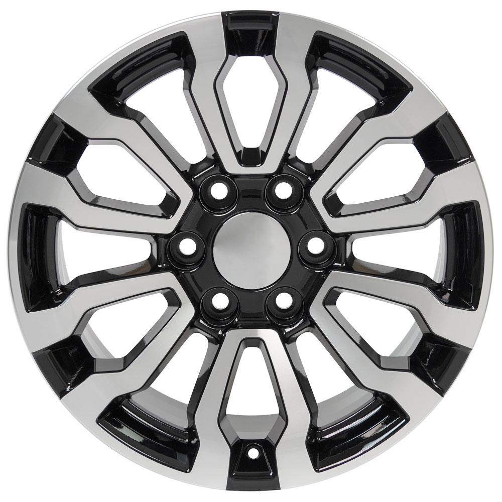 18" Replica Wheel CV35 Fits GMC Sierra- Design Two-Image-1
