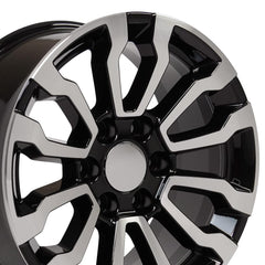 18" Replica Wheel CV35 Fits GMC Sierra- Design Two-Image-3
