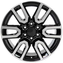 20" Replica Wheel CV36 Fits GMC Sierra- Design Two-Image-1