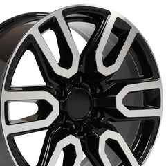 20" Replica Wheel CV36 Fits GMC Sierra- Design Two-Image-3