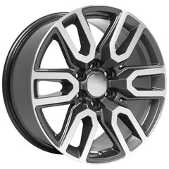 20" Replica Wheel CV36 Fits GMC Sierra- Design Three-Image-2