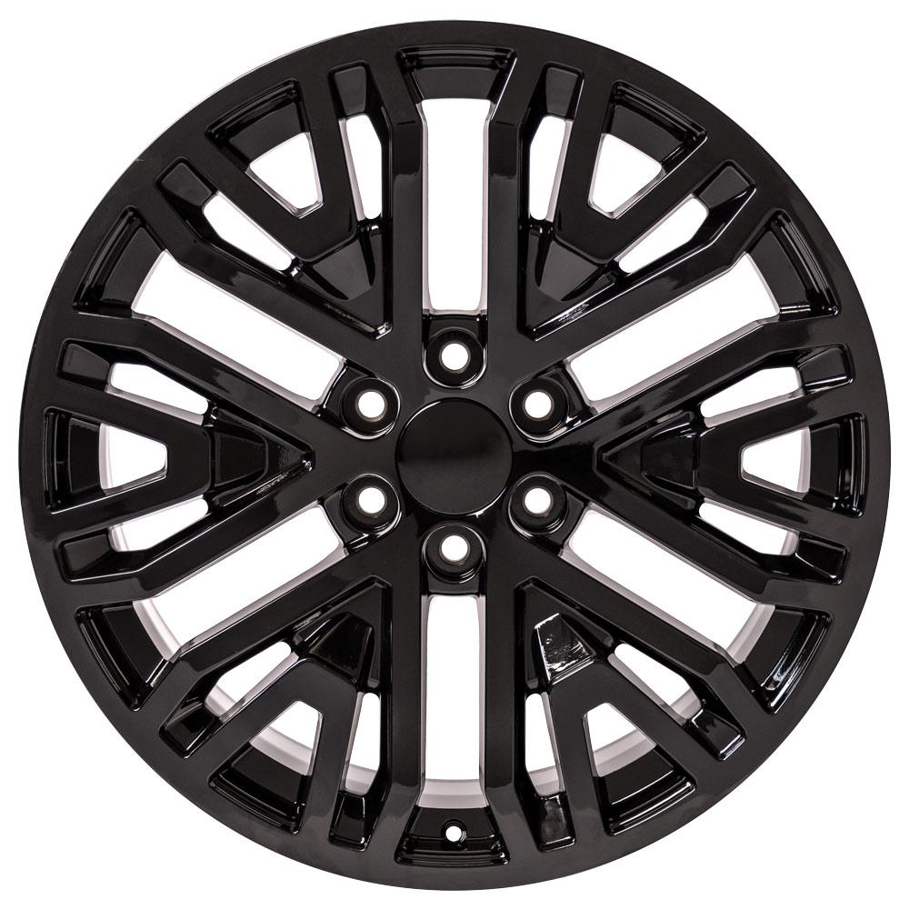 22" Replica Wheel CV37 Fits GMC Sierra- Design Two-Image-1