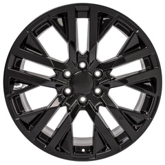 22" Replica Wheel CV38 Fits GMC Sierra- Design One-Image-1