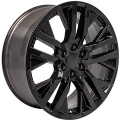 22" Replica Wheel CV38 Fits GMC Sierra- Design One-Image-2