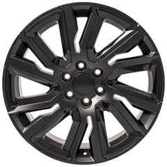 22" Replica Wheel CV39 Fits GMC Sierra- Design One-Image-1