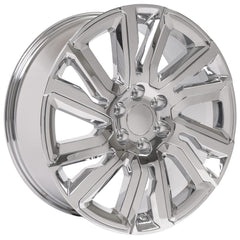 22" Replica Wheel CV39 Fits GMC Sierra- Design Three-Image-2