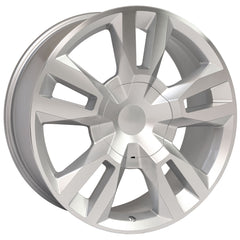 22" Replica Wheel CV40 Fits Chevrolet Tahoe- Design Two-Image-2
