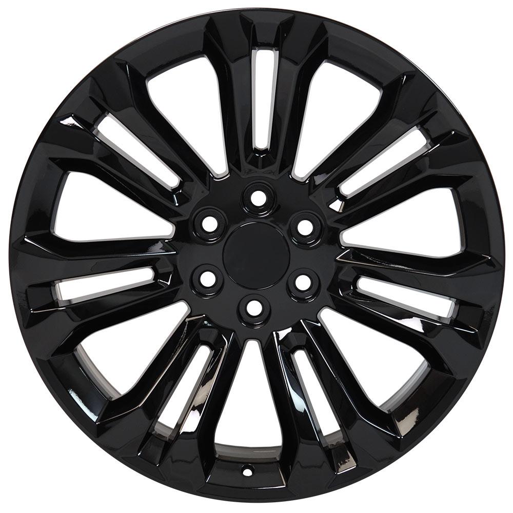 22" Replica Wheel CV43 Fits Chevrolet Silverado- Design One-Image-1