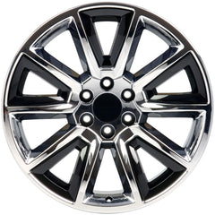 20" Replica Wheel CV73 Fits Chevrolet Tahoe- Design Two-Image-1