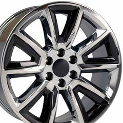 20" Replica Wheel CV73 Fits Chevrolet Tahoe- Design Two-Image-2
