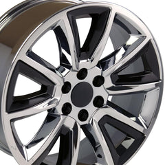 20" Replica Wheel CV73 Fits Chevrolet Tahoe- Design Two-Image-3