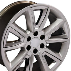 20" Replica Wheel CV73 Fits Chevrolet Tahoe- Design Four-Image-3