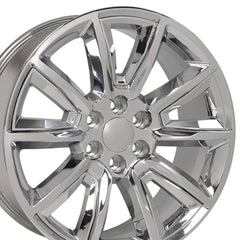 20" Replica Wheel CV73 Fits Chevrolet Tahoe- Design Three-Image-2
