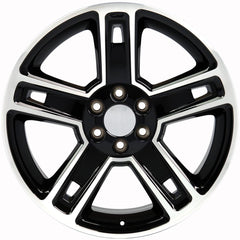 22" Replica Wheel CV74B Fits Chevrolet Silverado- Design One-Image-1