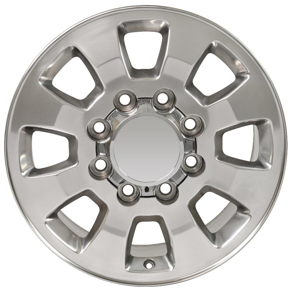 18" Replica Wheel CV75A Fits GMC Sierra- Design Two-Image-1
