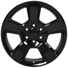 20" Replica Wheel CV76 Fits Chevrolet Tahoe- Design Three-Image-1