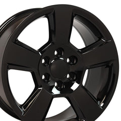 20" Replica Wheel CV76 Fits Chevrolet Tahoe- Design Three-Image-3