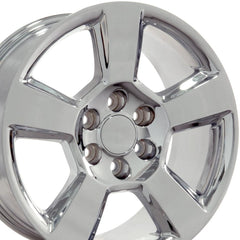 20" Replica Wheel CV76 Fits Chevrolet Tahoe- Design One-Image-2
