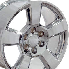 20" Replica Wheel CV76 Fits Chevrolet Tahoe- Design One-Image-3